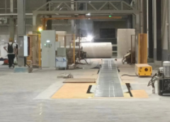 圓筒式纏繞包裝流水線